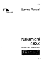 Nakamichi 482-Z-Service-Manual